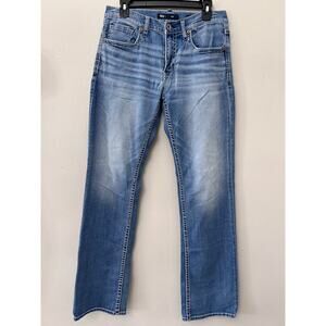BKE Jake Jeans Men’s 32x34 Straight Leg Gentle Distressing Streetwear Grunge